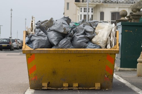 Different types of waste generated in South East London