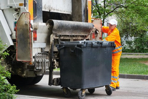 Metal recycling process in South East London